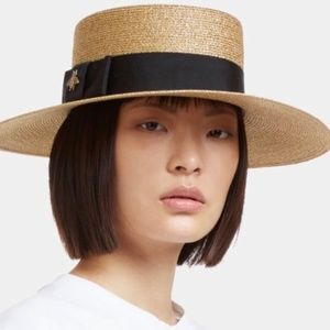 gucci papier wide brim hat